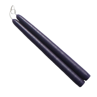 Par de conos huecos de topo (morado ciruela) -