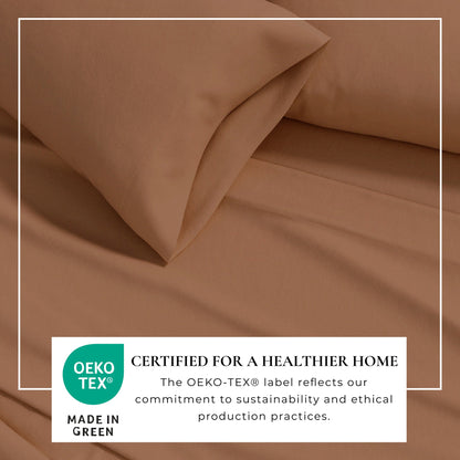 Soft and Natural Cotton Flannel Sheet Set
