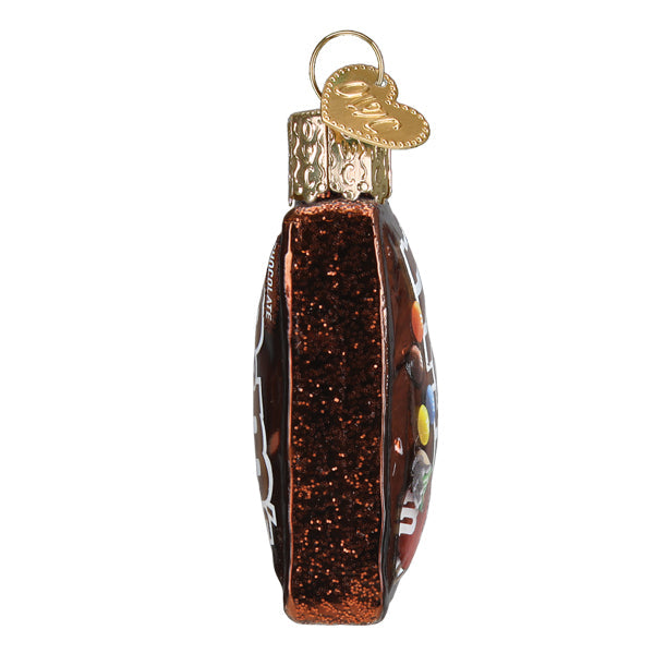 Ornement en verre Mini M&amp;M's en forme de goutte de gomme