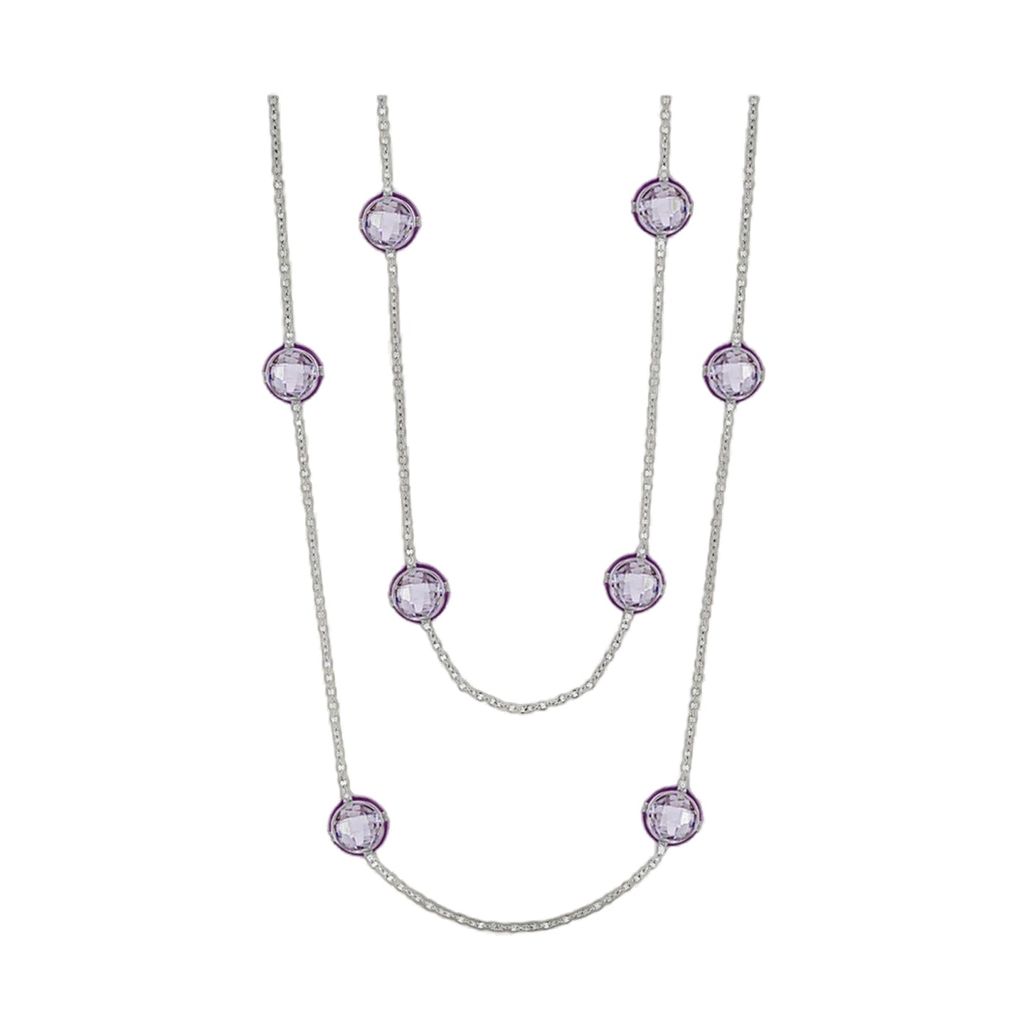 Prince Charming Cubic Zirconia And Gold Necklace