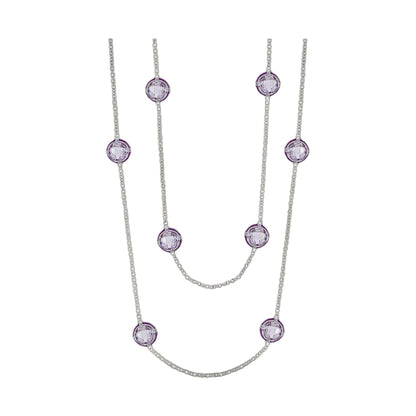 Prince Charming Cubic Zirconia And Gold Necklace