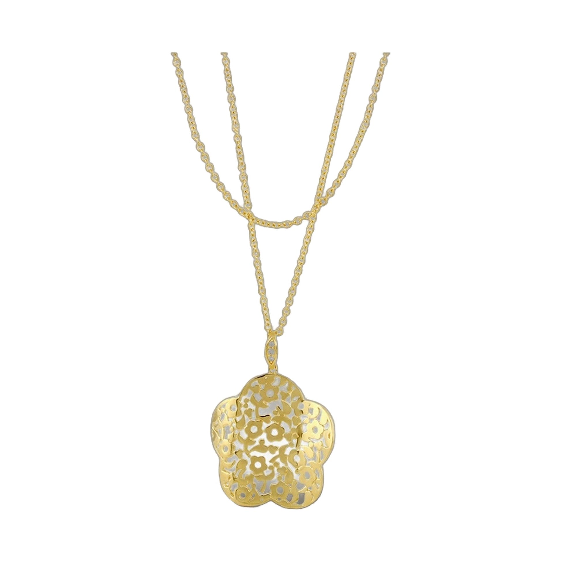 Stamped With Love necklace gold-tone pendant by Lauren G Adams on Tampa Home & Garden Store