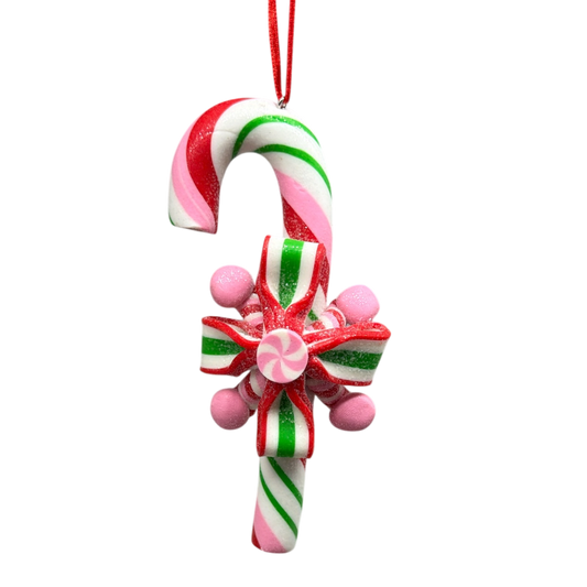 Candycane Treats Hanging Ornament - Multicolor Candy Cane - Tampa Home & Garden Store