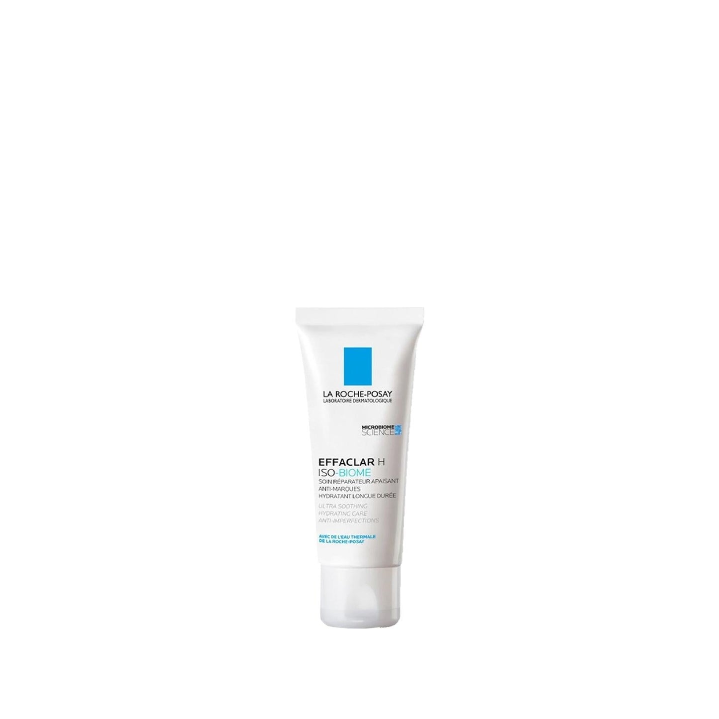 Effaclar H Iso-Biome moisturizing cream by La Roche-Posay for acne, blue logo on Tampa Home & Garden Store