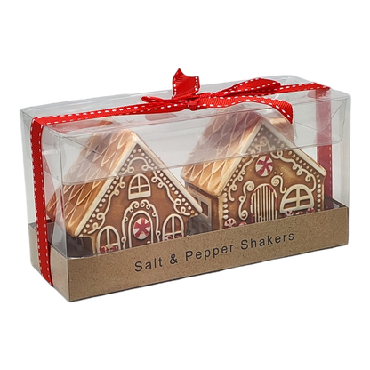 Ceramic Gingerbread House - Salt and Pepper Set
