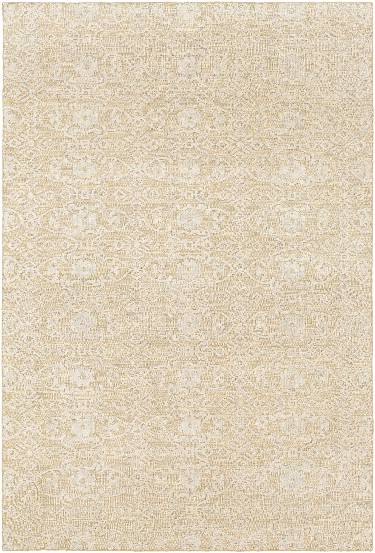 Rug Natalbany Area Carpet beige damask pattern Boutique Rugs clearance on Tampa Home & Garden Store