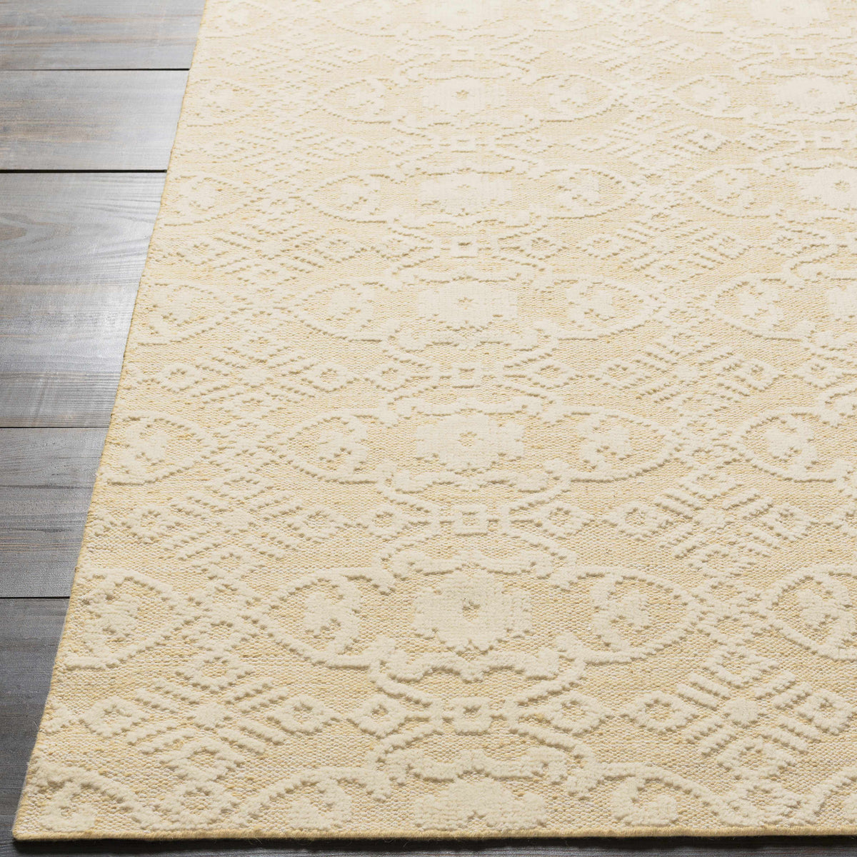 Natalbany Area Carpet rug beige ornate pattern by Boutique Rugs on Tampa Home & Garden Store