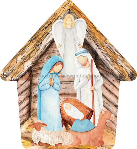 Letrero de Navidad, letrero de madera de Navidad, DECOE-W-90078, colgador de puerta de 22"