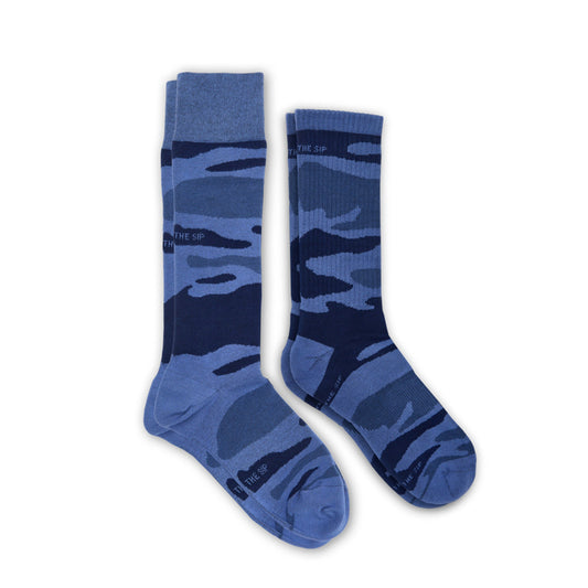 Navy Camo Socks 2-Pack by DeadSoxy, team colorways on Tampa Home & Garden Store