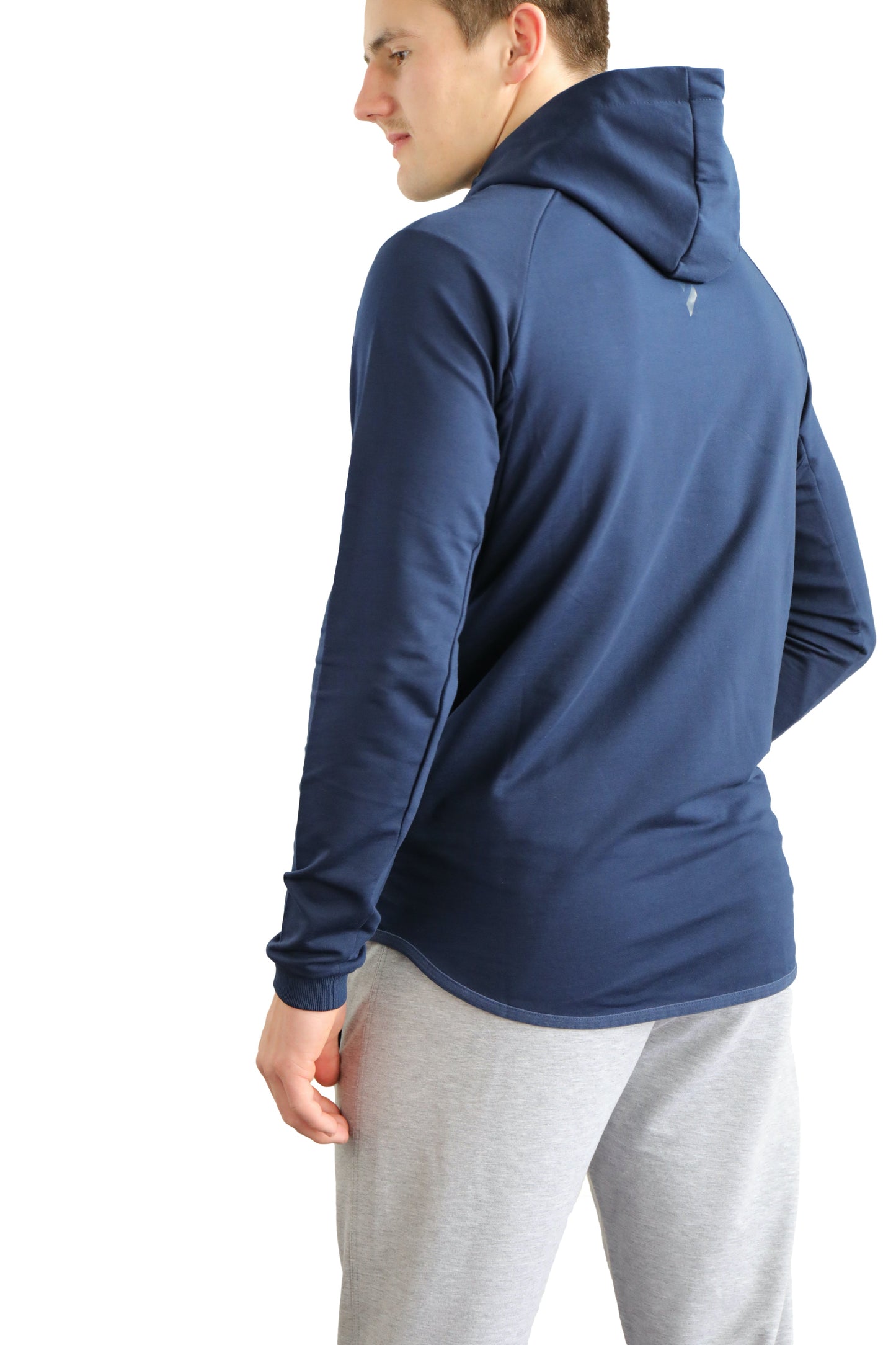 All-Day Comfort Hooded Sweatshirt Slim Fit navy SCR Sportswear hoodie-K508 on Tampa Home & Garden Store