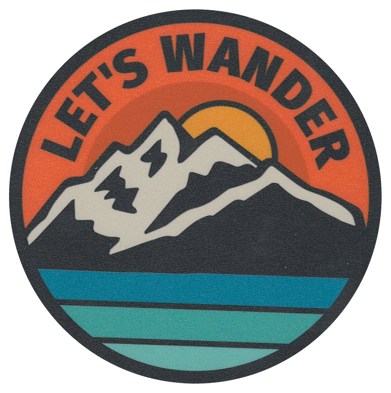 Sip Sip Hooray Coaster -  Let's Wander Mountains