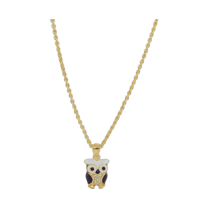 Dream Garden Child's Necklace gold-tone owl pendant Lauren G Adams, Girl's Collection on Tampa Home & Garden Store