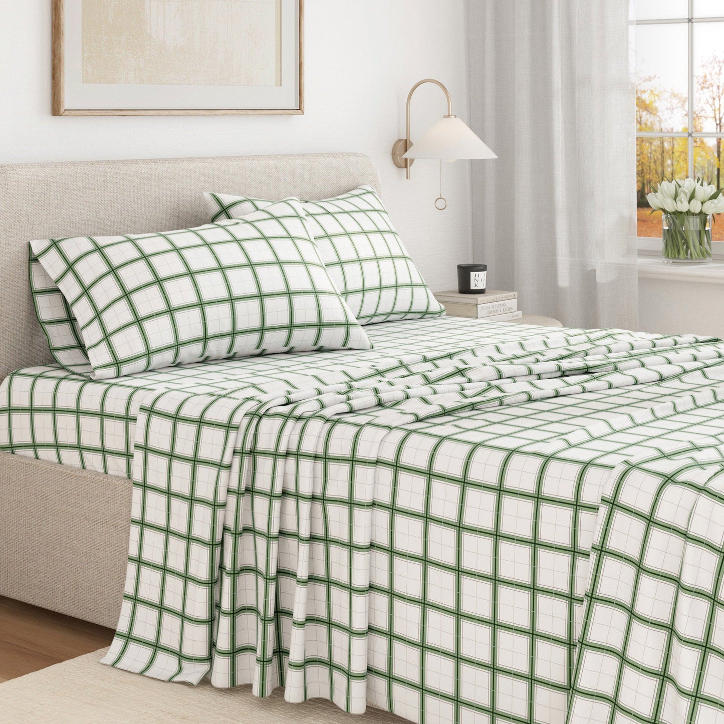 Turkish Cotton Flannel Sheet Set and Stripes