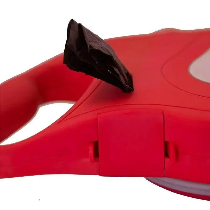 Leash with Water Bottle and Waste Bag Dispenser red Stevvex leash accessory Garden Store on Tampa Home & Garden Store