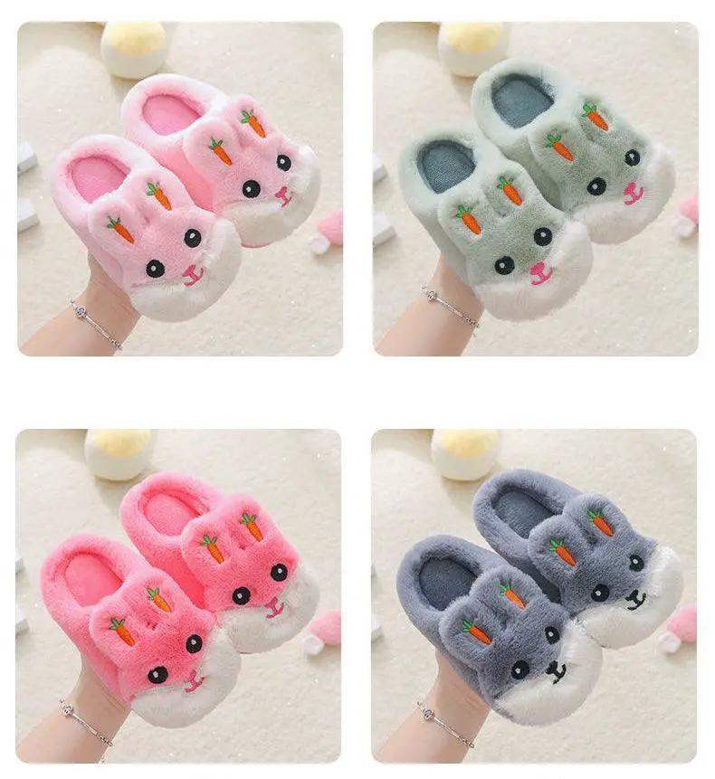 Children's Cotton Slippers Memory Foam Indoor