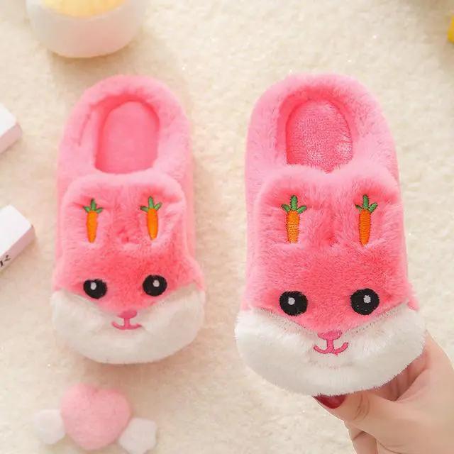 Children's Cotton Slippers Memory Foam Indoor