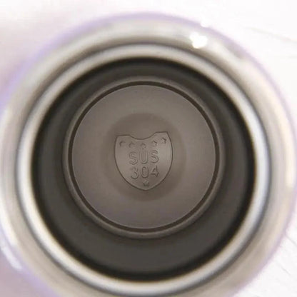 Stevvex 500ml smart thermos lid interior showing SUS 304 stainless steel stamp on Tampa Home & Garden Store