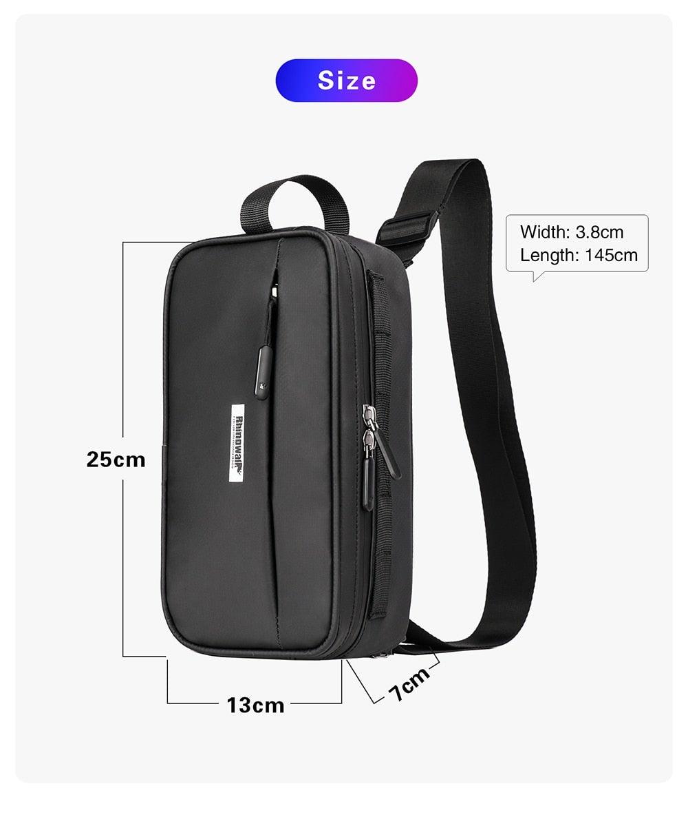 Waterproof bicycle frame bag by Stevvex, black compact 25x13x7 cm with adjustable strap on Tampa Home & Garden Store