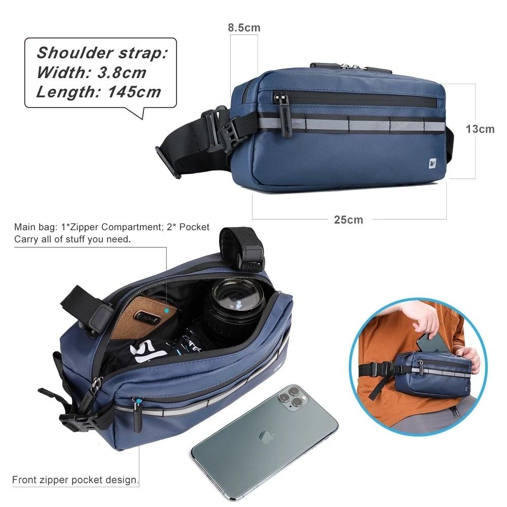 Waterproof Handlebar for a Bicycle Frame Bag by Stevvex ST90SP880XXW with front zipper pocket on Tampa Home & Garden Store