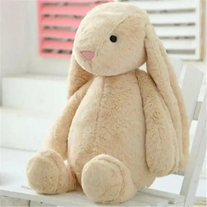 Rabbit plush toy Stevvex beige for infants 0–12 months on Tampa Home & Garden Store