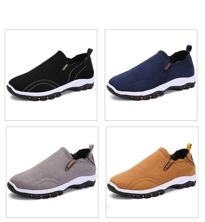 Stevvex ST85SH3704RSJ men's casual sport sneakers with slip-on design and rugged outsole on Tampa Home & Garden Store