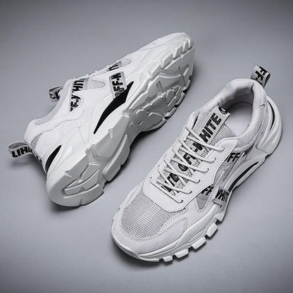 Men Breathable Mesh Casual Sneakers For Walking