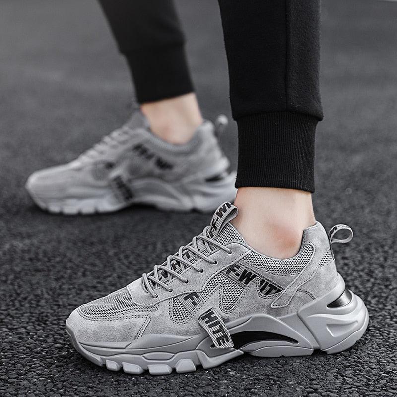 Men Breathable Mesh Casual Sneakers For Walking