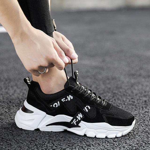 Men Breathable Mesh Casual Sneakers For Walking