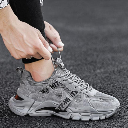 Men Breathable Mesh Casual Sneakers For Walking