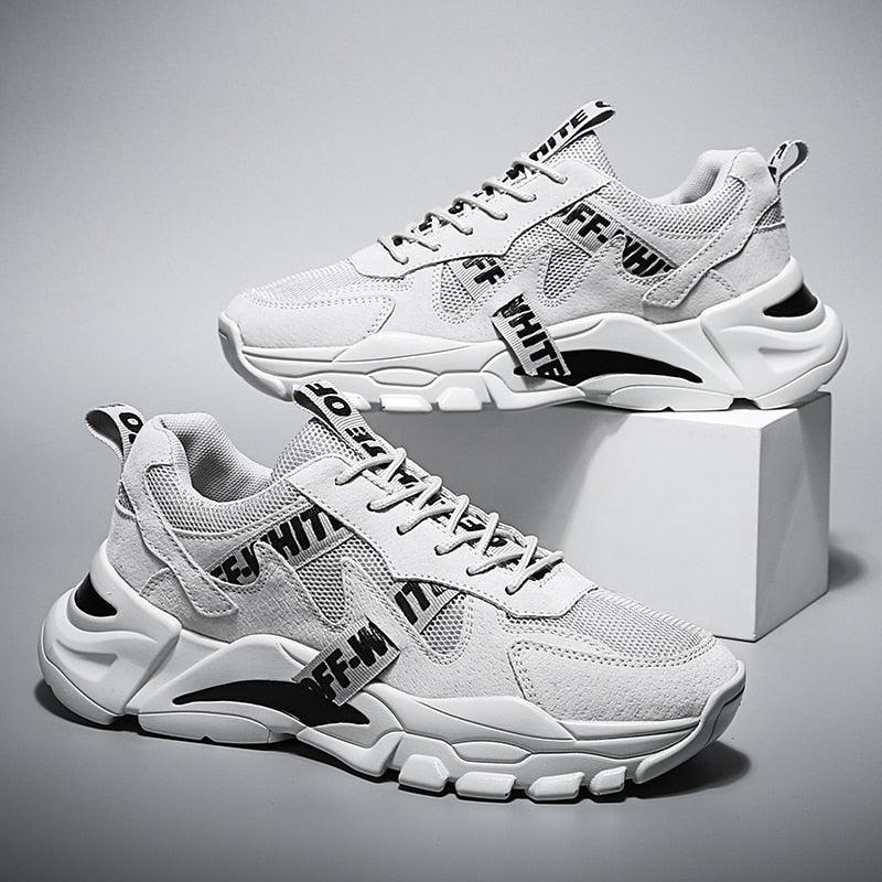 Men Breathable Mesh Casual Sneakers For Walking
