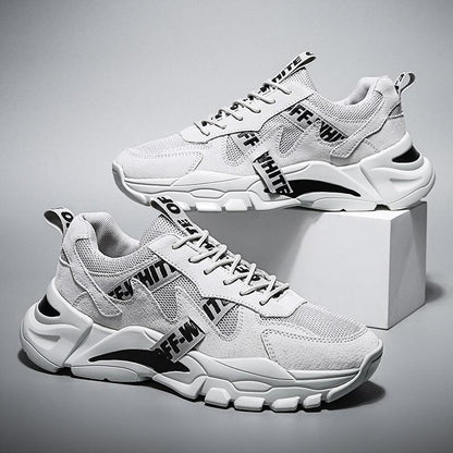 Men Breathable Mesh Casual Sneakers For Walking