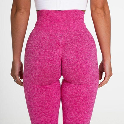 Stevvex pink seamless leggings high-waist workout tights for women lifting fit on Tampa Home & Garden Store