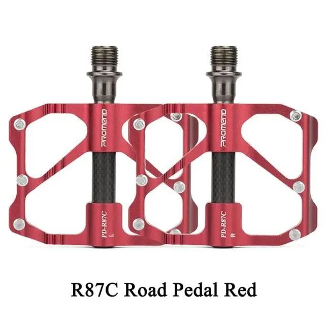 Road Bike Pedals Non Slip Ultra Light Aluminum