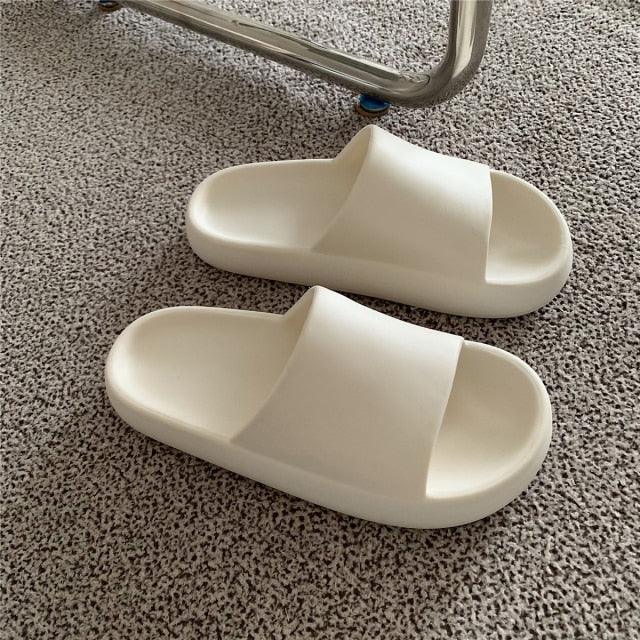 Soft Eva Light Sandal white EVA slides for indoor/outdoor wear, 2-pack on Tampa Home & Garden Store