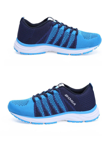 Stevvex women's blue mesh running shoes lace-up athletic sneakers non-slip sole on Tampa Home & Garden Store
Stevvex women's blue mesh running shoes lace-up athletic sneakers pair with non-slip sole on Tampa Home & Garden Store