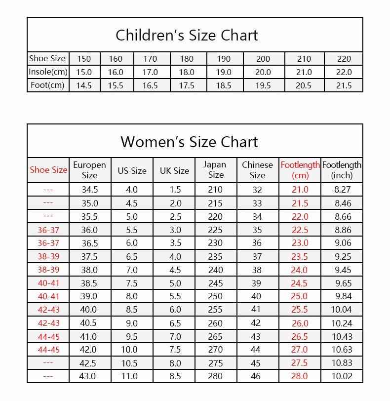 Stevvex shark shape summer slippers product page featuring children's and women's size charts on Tampa Home & Garden Store