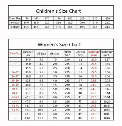 Stevvex shark shape summer slippers product page featuring children's and women's size charts on Tampa Home & Garden Store