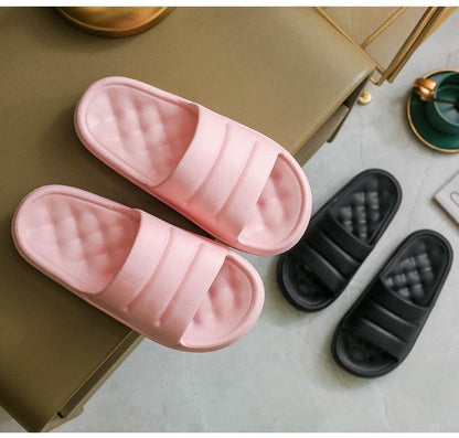 Sandals Stevvex EVA slides pink & black, open-toe, quilted footbed, 2 pairs on Tampa Home & Garden Store