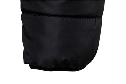 Waterproof winter jacket black elastic cuff close-up Stevvex on Tampa Home & Garden Store