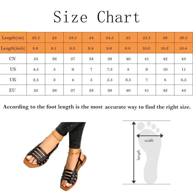 Women Summer Casual Slides Open Toe Flat Sandals