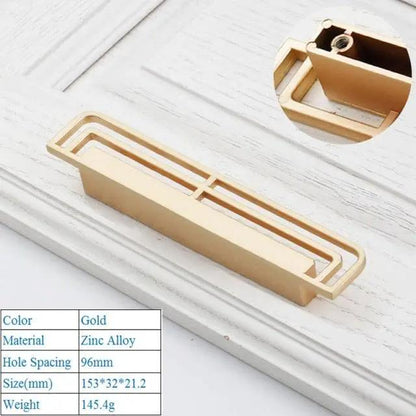 Zinc Alloy Antique Copper Door Handle for Cabinet