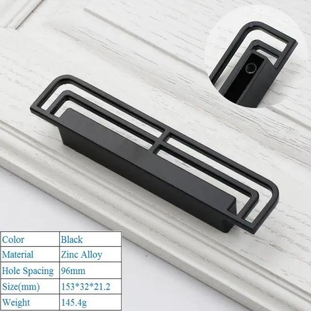 Zinc Alloy Antique Copper Door Handle for Cabinet
