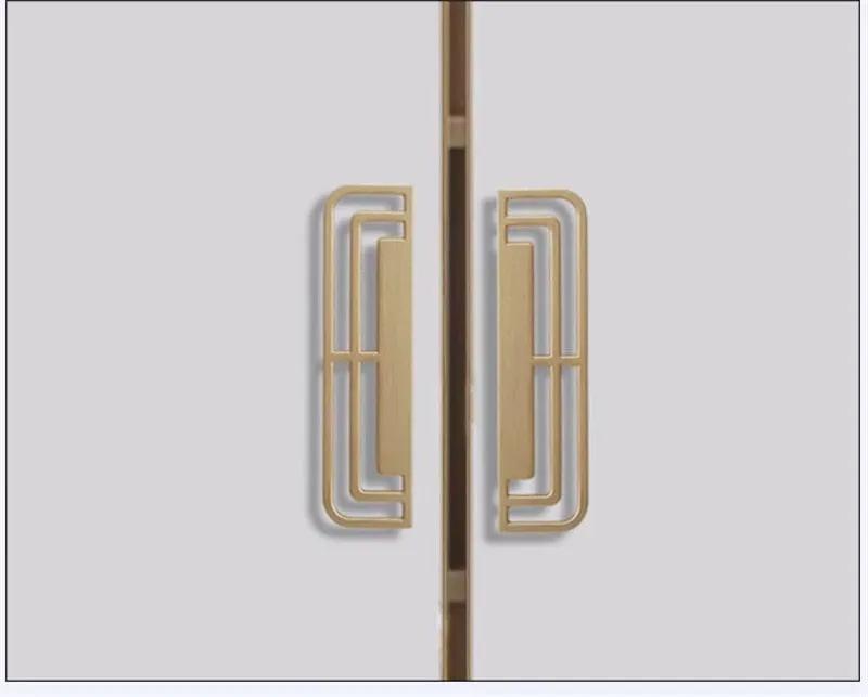 Zinc Alloy Antique Copper Door Handle for Cabinet