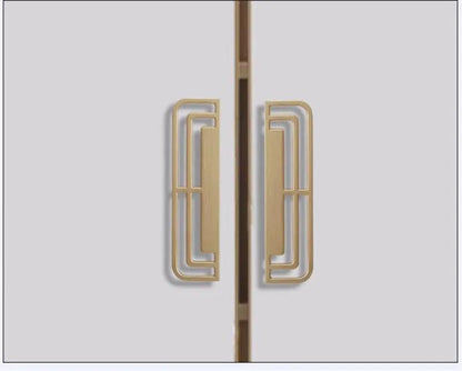 Zinc Alloy Antique Copper Door Handle for Cabinet