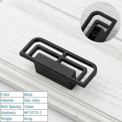 Zinc Alloy Antique Copper Door Handle for Cabinet