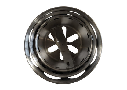 Bio Fuel Stove burner, stainless steel with perforated vent holes River Country Gear on Tampa Home & Garden Store