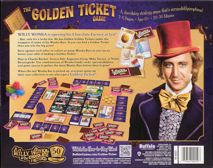 Le jeu de société Le Ticket d'Or de Willy Wonka