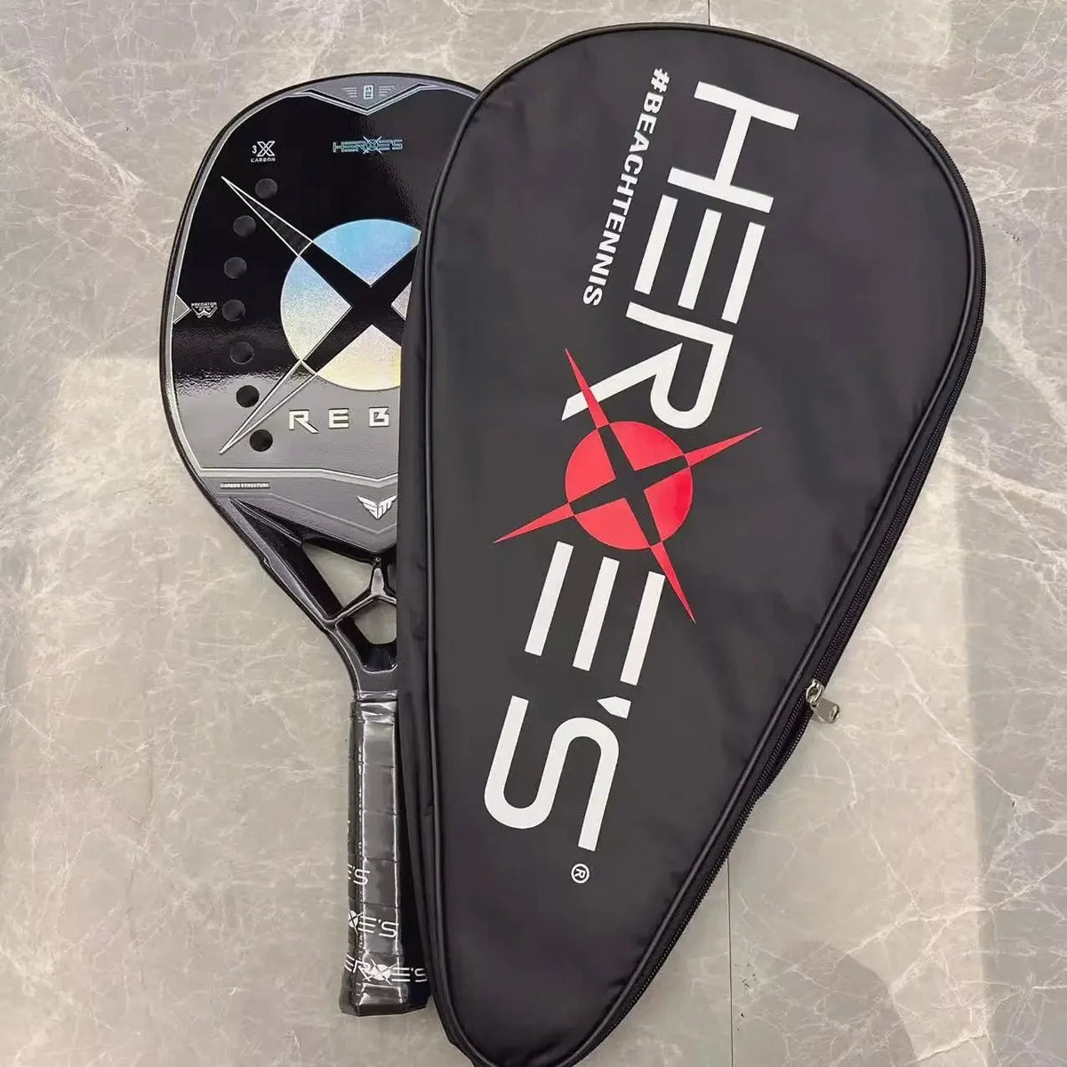 Beach Tennis Racket EstaliosFit carbon fiber with carry bag on Tampa Home & Garden Store