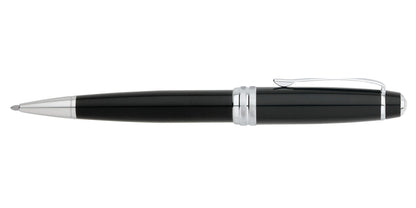 Bailey Black Lacquer Ballpoint Pen by A.T. Cross with chrome trim and cap clip on Tampa Home & Garden Store