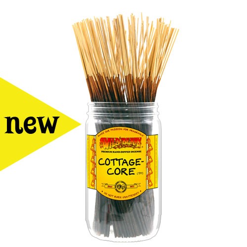 Lot de 10 bâtonnets d'encens - Style cottagecore